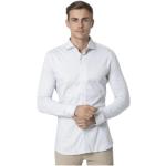 Weiße Casual Langärmelige Desoto Herrenlangarmhemden Größe XL 