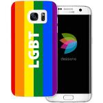 LGBT Samsung Galaxy S7 Edge Cases durchsichtig aus Silikon 