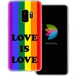 LGBT Samsung Galaxy S9 Hüllen durchsichtig aus Silikon 