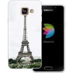 Samsung Galaxy A3 Hüllen 2016 mit Paris-Motiv durchsichtig aus Silikon 