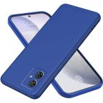 Reduzierte Blaue Motorola Moto G54 Hüllen Art: Bumper Cases mit Bildern aus Silikon stoßfest 