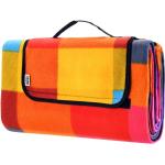 Sandfarbene Picknickdecken & Gartendecken aus Fleece 200x200 