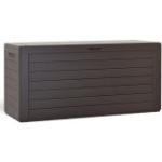 Braune Deuba Auflagenboxen & Gartenboxen 201l - 300l aus Kunststoff 