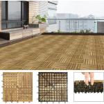 Nachhaltige Quadratische Terrassenplatten & Terrassenfliesen aus Akazienholz 