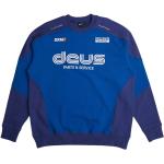 Deus Ex Machina, Touring Crew Sweatshirt Blue, Herren, Größe: L