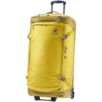 Gelbe Deuter Reisetaschen 90l aus Polyester 