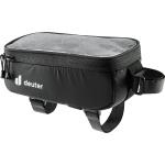 Schwarze Deuter Phone Bag Oberrohrtaschen & Rahmentaschen mit Reißverschluss aus Kunstfaser mit Schutzfolie 