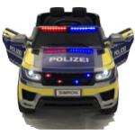 Blaue Polizei Elektroautos für Kinder 
