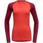 Reduzierte Rote Devold Merino-Unterwäsche aus Merino-Wolle für Damen Größe XL 