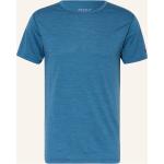 Dunkelblaue Devold T-Shirts aus Wolle für Herren Übergrößen 