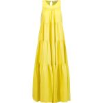Reduzierte Gelbe Devotion Maxi Maxikleider aus Baumwolle für Damen Größe S für den für den Sommer 