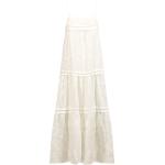 Reduzierte Weiße Devotion Midi Midikleider aus Baumwolle für Damen Größe XS für den für den Sommer 