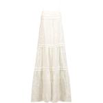 Reduzierte Weiße Devotion Midi Midikleider aus Baumwolle für Damen Größe M 