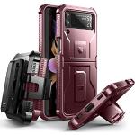 Rote Samsung Galaxy Z Flip Cases Art: Gürteltaschen mit Bildern klappbar 