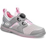Pinke Dexter Bowling Shoes Bowlingschuhe in Normalweite aus Mesh atmungsaktiv für Damen 