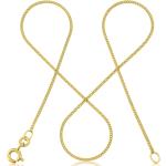Nickelfreie Goldene Elegante Goldketten mit Weihnachts-Motiv aus Gold für Damen Weihnachten 