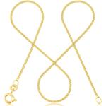 Nickelfreie Goldene Elegante Goldketten mit Weihnachts-Motiv aus Gold für Damen Weihnachten 