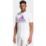 Weiße adidas Graphic DFB - Deutscher Fußball-Bund T-Shirts für Herren Größe S 