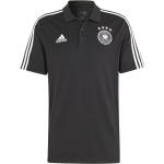 Schwarze adidas DFB DFB - Deutscher Fußball-Bund Herrenpoloshirts & Herrenpolohemden aus Baumwollmischung Größe XXL 