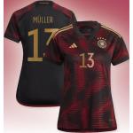 DFB Trikot Away WM 2022 Damen, Größe:S, Spielername:Müller