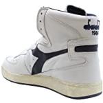 Weiße Diadora Heritage High Top Sneaker & Sneaker Boots aus Leder für Herren Größe 43 