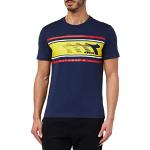 Marineblaue Diadora T-Shirts aus Baumwolle für Herren Größe XL 