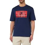 Marineblaue Diadora T-Shirts für Herren Größe XXL 