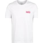 Reduzierte Pinke Diadora T-Shirts für Herren Größe S 