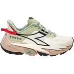 Grüne Diadora Trailrunning Schuhe in Schmalweite mit herausnehmbarem Fußbett für Herren Größe 40 