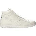 Weiße Diadora High Top Sneaker & Sneaker Boots aus Leder für Herren Größe 47 