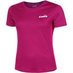 Reduzierte Lila Diadora T-Shirts für Damen Größe XS 