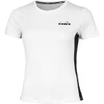 Reduzierte Weiße Diadora T-Shirts für Damen Größe XS 