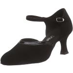 Reduzierte Schwarze Diamant Dance Shoes Tanzschuhe Standard für Damen Größe 44 