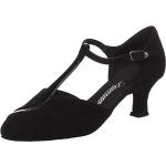 Reduzierte Schwarze Diamant Dance Shoes Tanzschuhe Standard für Damen Größe 38 