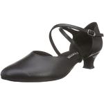 Schwarze Tanzschuhe Standard aus Leder für Damen Größe 35,5 
