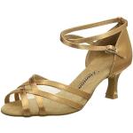 Reduzierte Nudefarbene Diamant Dance Shoes Tanzschuhe Standard für Damen Größe 38,5 