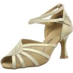 Goldene Diamant Dance Shoes Tanzschuhe Latein für Damen Größe 42 