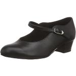 Reduzierte Schwarze Diamant Dance Shoes Tanzschuhe Standard für Damen Größe 40 