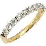 Reduzierte Goldene Ellen K. Diamonds by Ellen K Goldringe aus Gold 14 Karat mit Diamant 