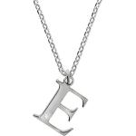 Reduzierte Silberne Ellen K. Diamonds by Ellen K Buchstabenketten aus Kristall für Damen 