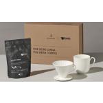 Dunkelbraune Dibbern Fine Bone China Kaffee Sets aus Porzellan 