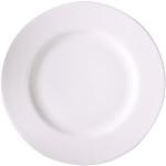 Weiße Teller 16 cm aus Porzellan 