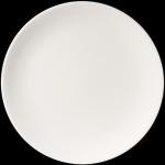 Weiße Dibbern Teller 21 cm aus Porzellan 
