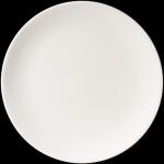 Weiße Dibbern Teller 32 cm aus Porzellan 