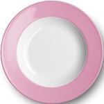 Pinke Moderne Dibbern Solid Color Suppenteller 23 cm 
