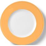 Orange Dibbern Solid Color Speiseteller & Essteller 26 cm aus Porzellan 