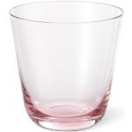 Rosa Minimalistische Dibbern Wassergläser aus Porzellan mundgeblasen 