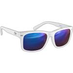 Blaue Retro Sonnenbrillen aus Polycarbonat für Herren 
