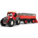 Rote Bauernhof Spielzeug Traktoren 