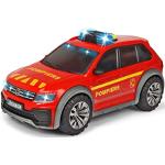 Reduzierte Rote Dickie Toys Volkswagen / VW Tiguan Feuerwehr Modell-LKWs für 3 - 5 Jahre 
